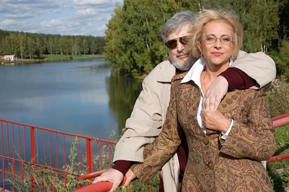 Надежда Лукашевич и Ян Бруштейн отмечают изумрудную свадьбу